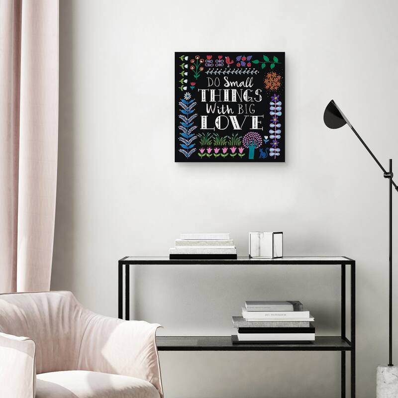 Bright Folklore Inspiration I by Wild Apple Portfolio Canvas Art Print