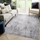 preview thumbnail 2 of 5, LOOM & LUXE Collection 6X9 Ivory/Sand/Abstract Non-Shedding Area Rug - 93" D x 79" W x 0.35" H