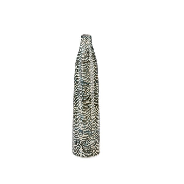 IMAX Home 26369 Katina Medium Ceramic Vase - Green