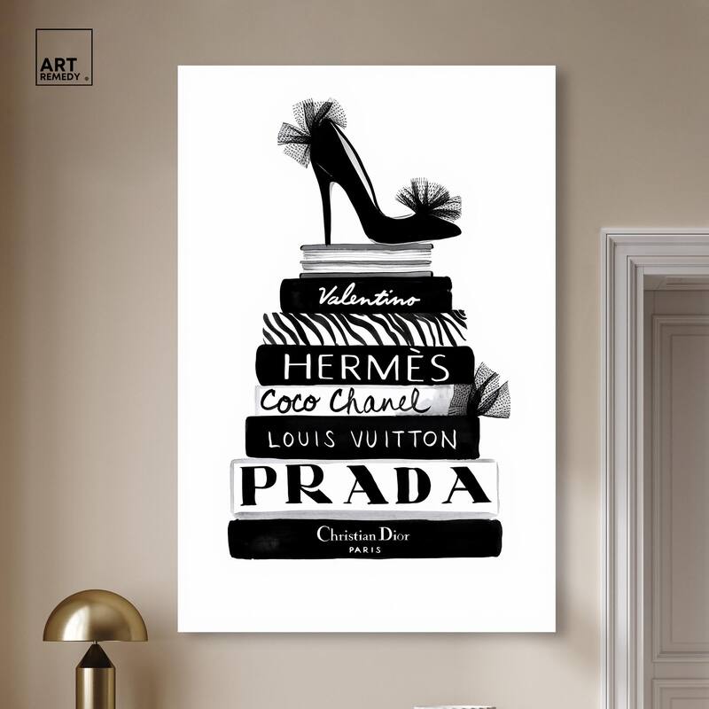 Library Luxe Canvas by Art Remedy, Gallery Wrapped