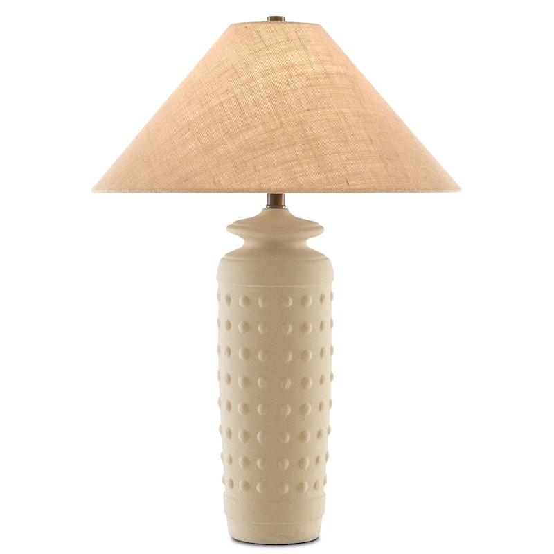 Currey & Company Sonoran Table Lamp - 28"h x 20"dia - 28"h x 20"dia - Sand
