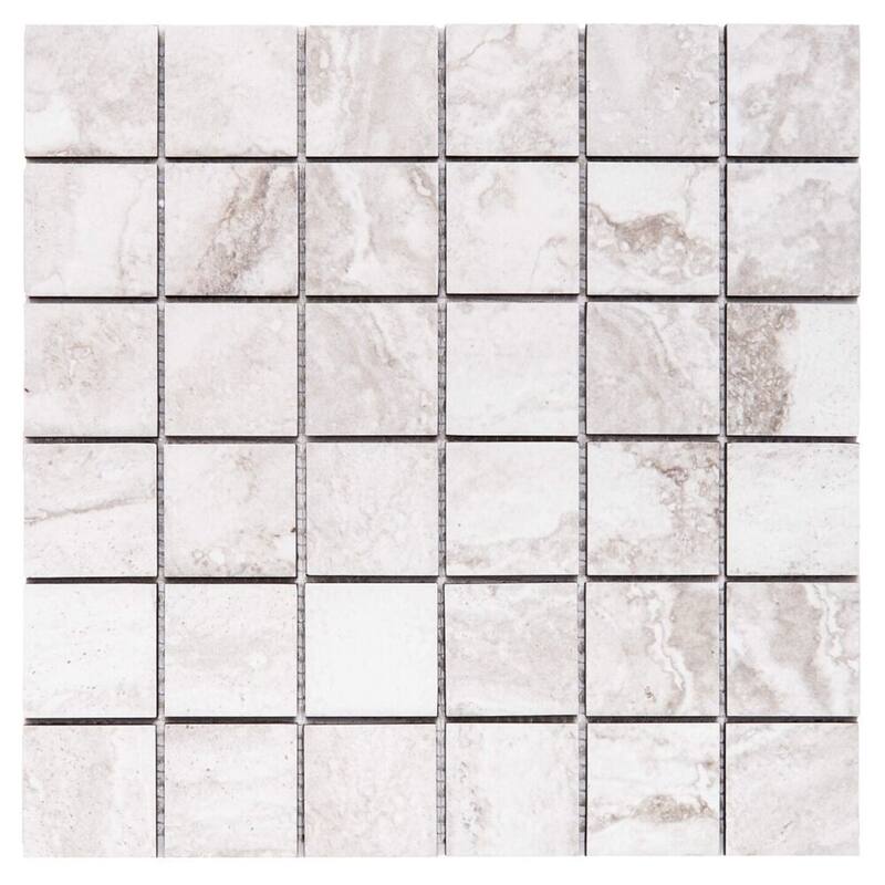 The Tile Life Beverly 2x2 Ivory Porcelain Floor & Wall Tile