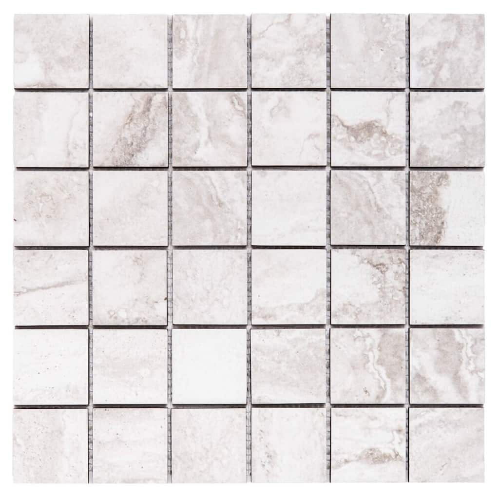The Tile Life Beverly 2x2 Ivory Porcelain Floor & Wall Tile