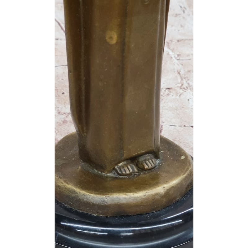 Jesus Christ The Redeemer Rio De Janeiro Brazil Statue Sculpture Figure Figurine 12 Inches X 8 Inches