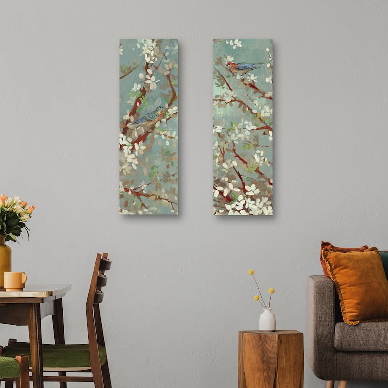 Dream of Spring I, Dream of Spring II by Asia Jensen Canvas Art Prints