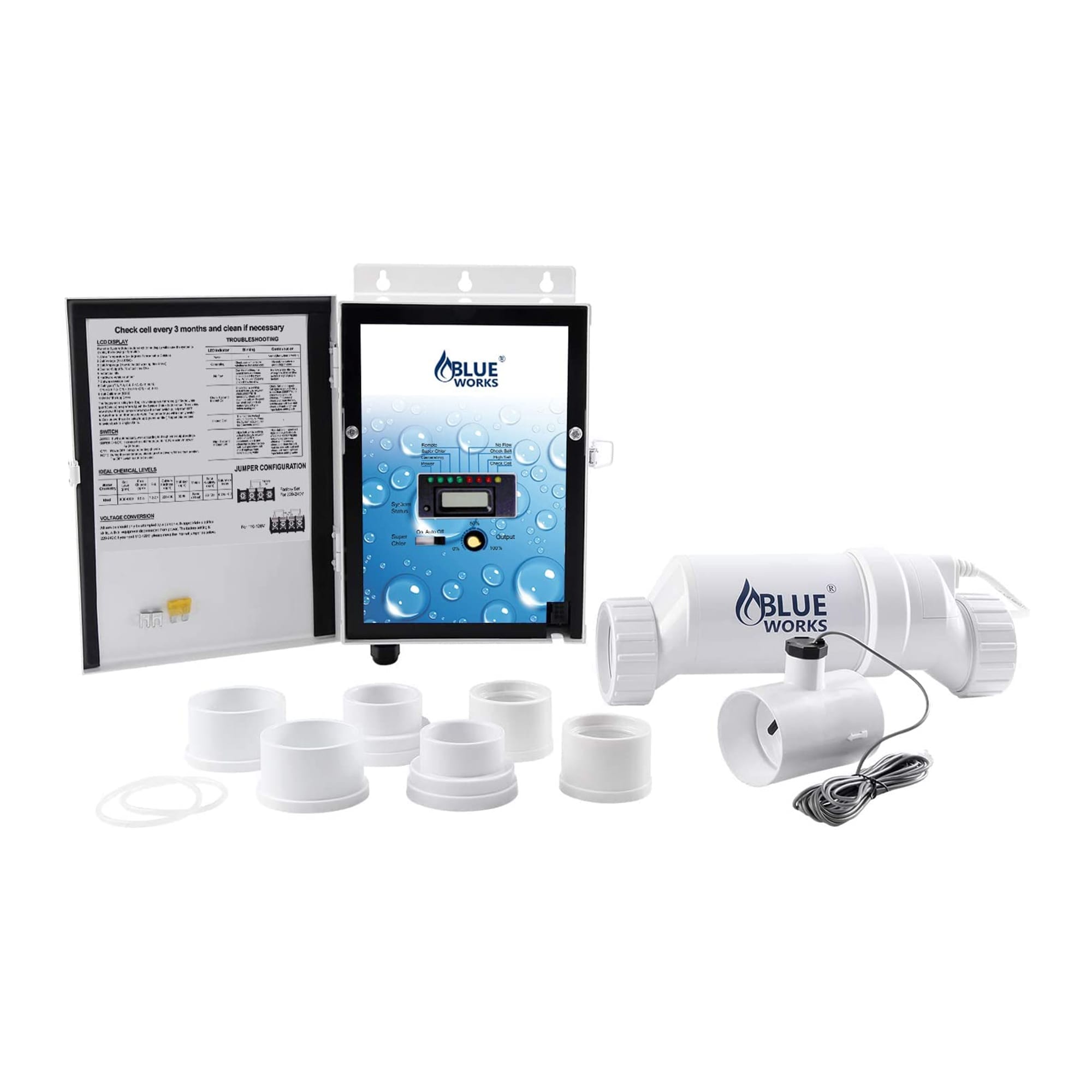 Blue Works Salt Cell Troubleshooting