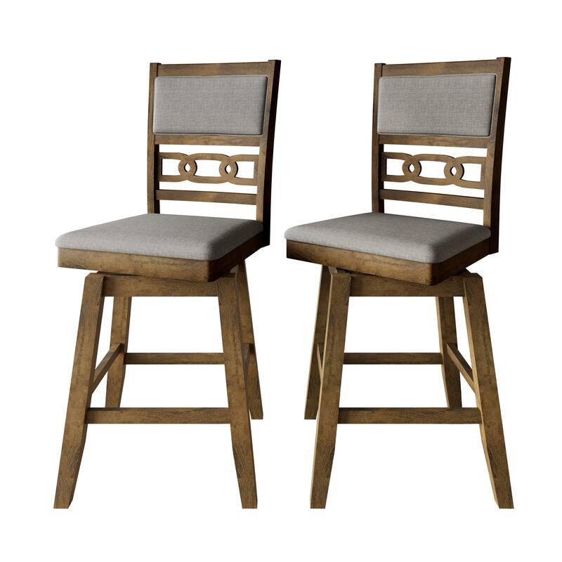 CraftPorch Luxury Swivel Counter Chair with Round Table