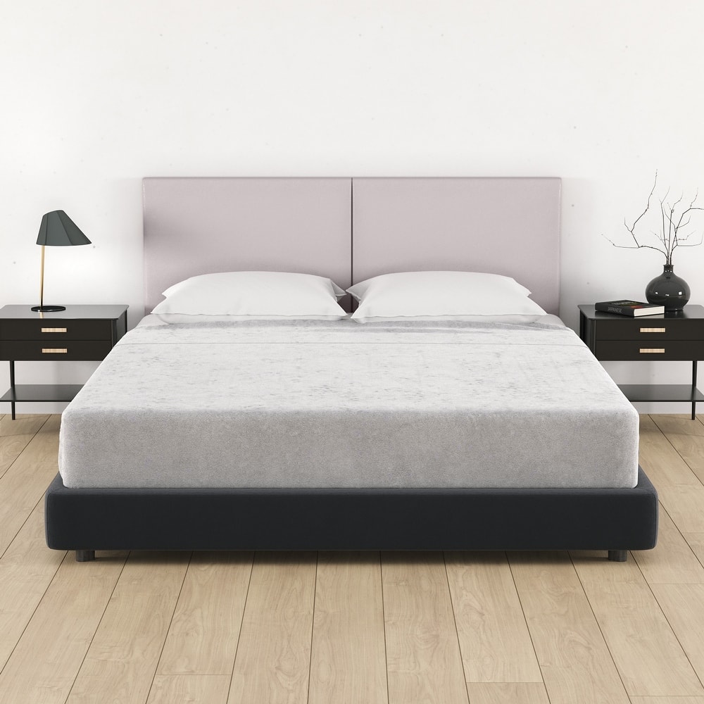 Jaxx Panelist Modern Padded Headboard in Premuim Vegan Leather - Set of 2 Wall Mounted Panels