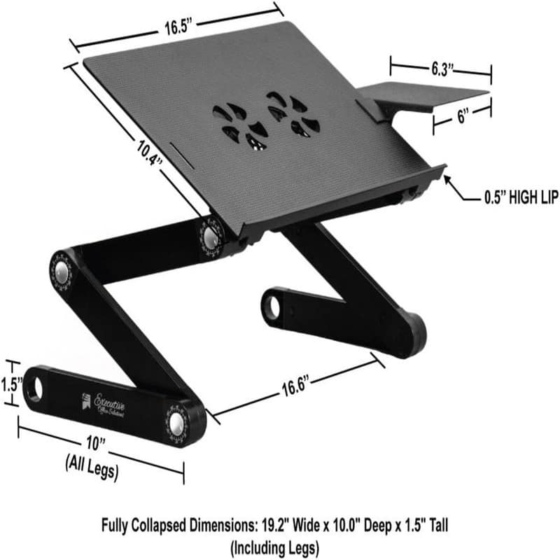 Portable Adjustable Aluminum Laptop Desk