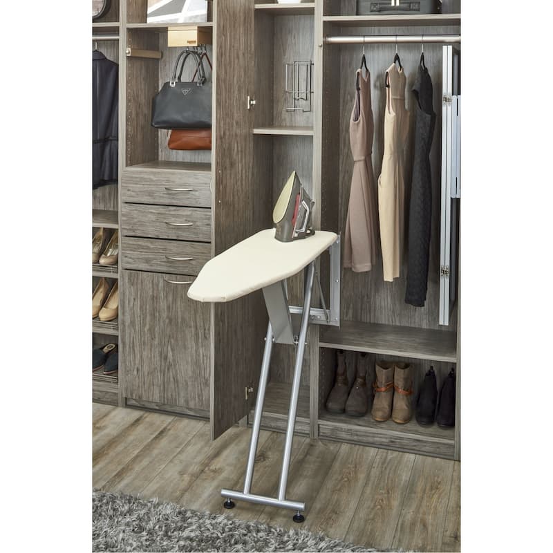 Rev-A-Shelf Sidelines Premiere Pop Up Ironing Board w/ Soft-close, CPUIBSL-14-SM - 54.32