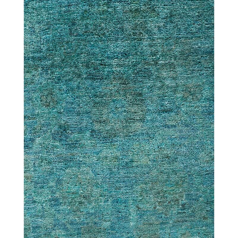 Vibrance One-of-a-Kind Hand-Knotted Area Rug - Blue, 5' 9" x 8' 3" - 5' 9" x 8' 3"