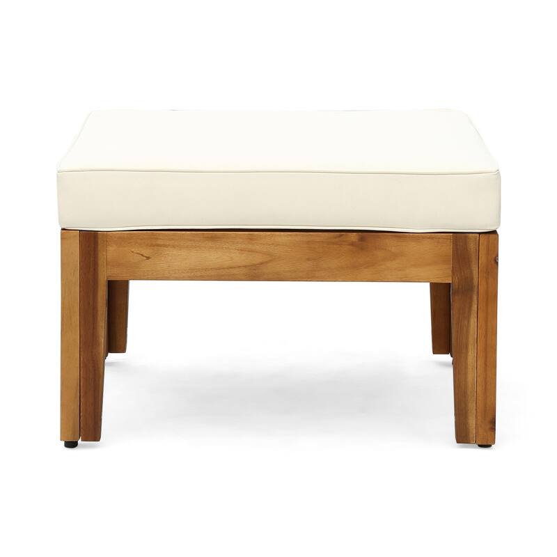 Grenada Outdoor Acacia Sectional Sofa Set by Christopher Knight Home