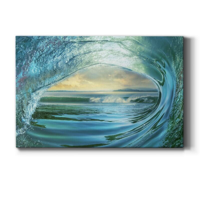 Big Wave Premium Gallery Wrapped Canvas - Ready to Hang - 18X27
