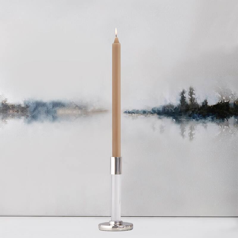 Root 12 inch Unscented Smooth Arista Taper Candles box of 12