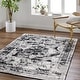 preview thumbnail 12 of 27, Otero Vintage Area Rug Ink Blue/Black/Medium Gray/Cream - 7' 10" x 10' 2"