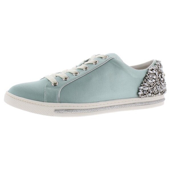 badgley mischka shirley crystal embellished sneaker