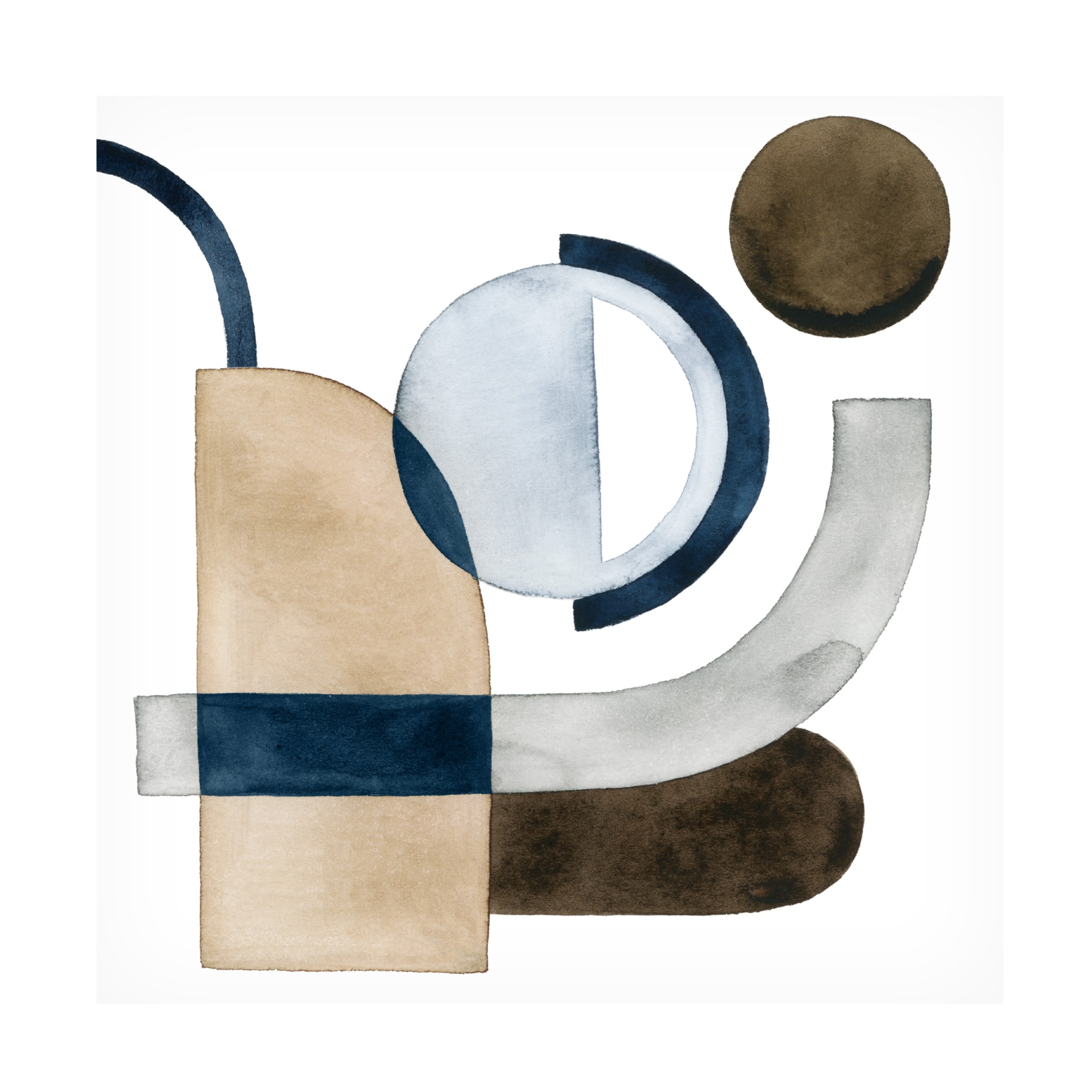 Grace Popp 'Moving Pieces IV' Canvas Art
