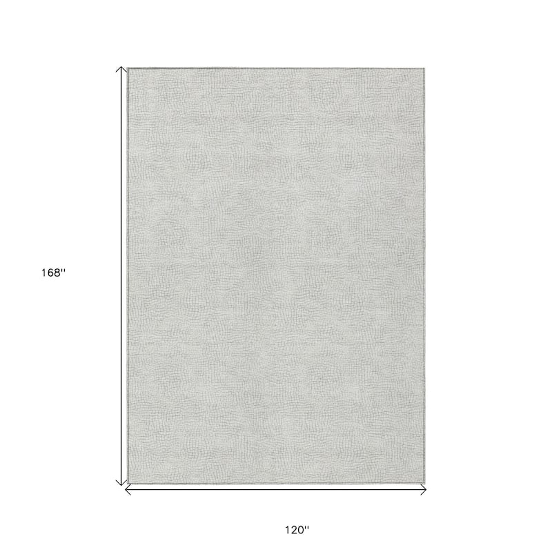 HomeRoots Geometric Transitional Rectangle Outdoor Rug