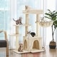 preview thumbnail 77 of 100, EROMMY Cat Tree – Multi-Level Cat Tower with Sisal Scratching Posts & Swing Ball, Modern Cat Furniture for Indoor Cats