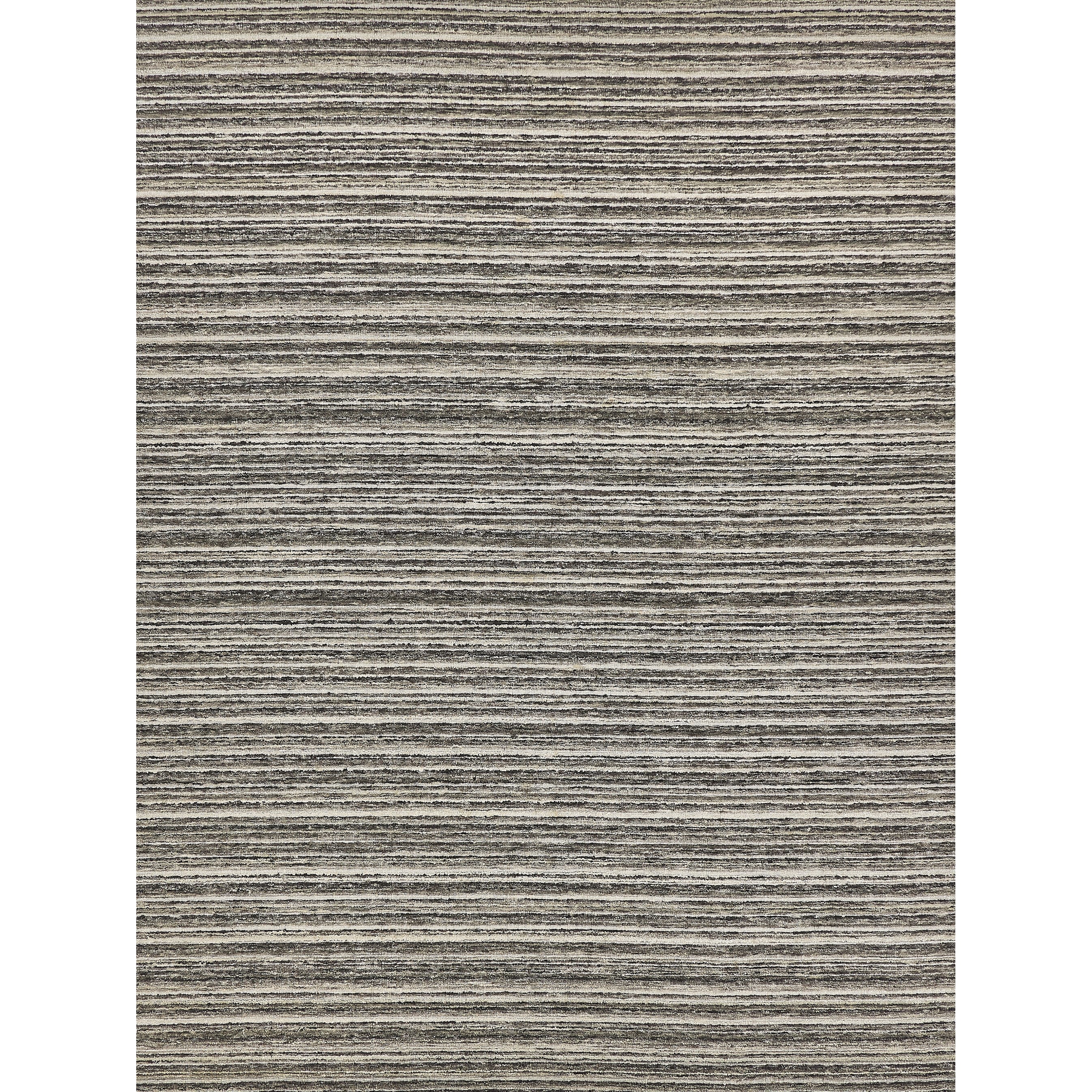 Organica handloomed New Zealand Wool Charcoal/Silver Area Rug
