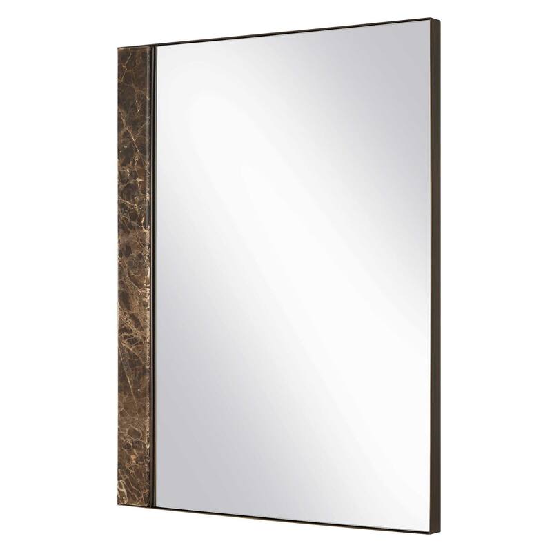 Uttermost 08245 Hanover 26-3/4"W x 35-5/8"H Rectangular Flat Iron and