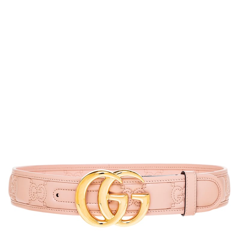 Gucci GG Marmont Matelasse Wide Belt - 90