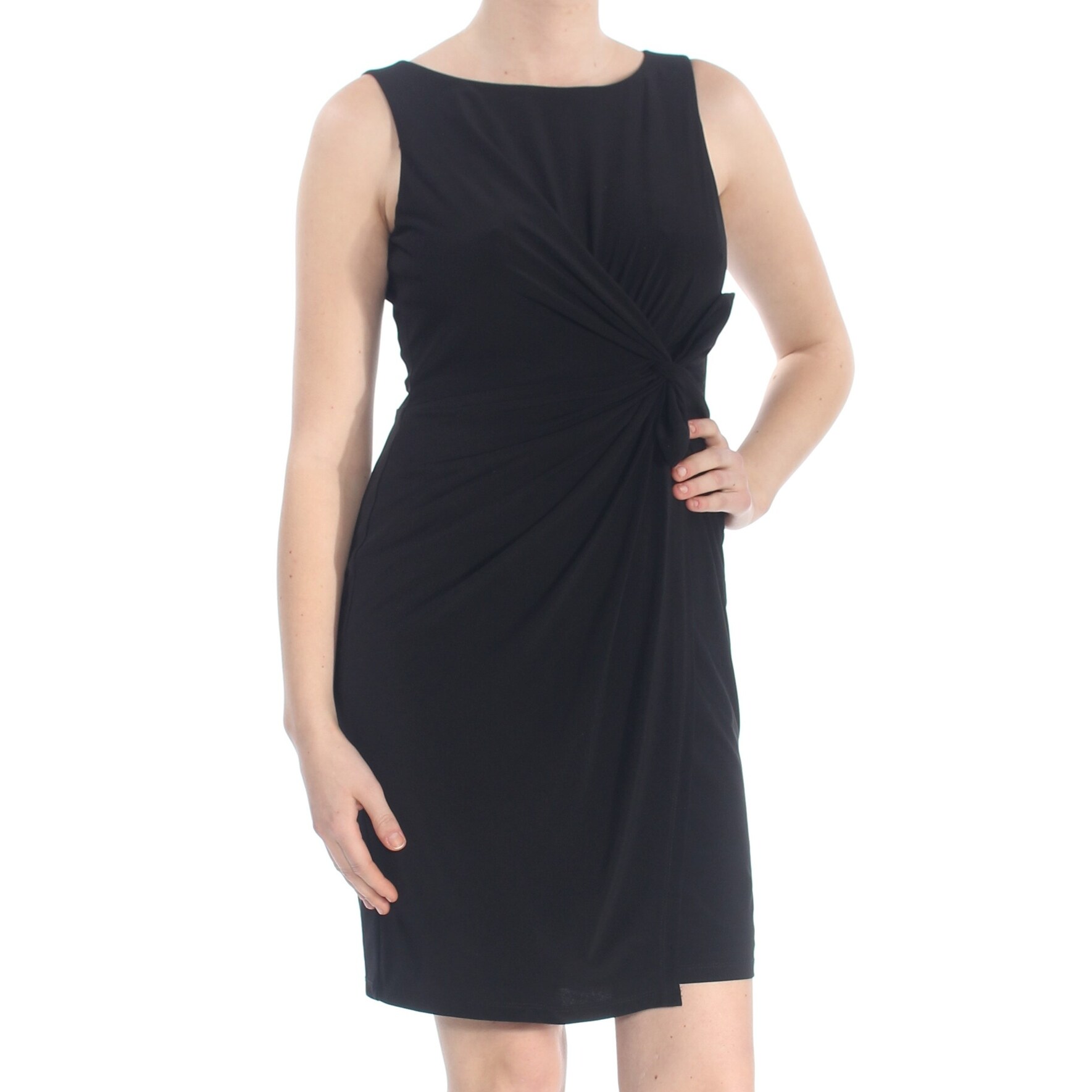 ralph lauren black sleeveless dress