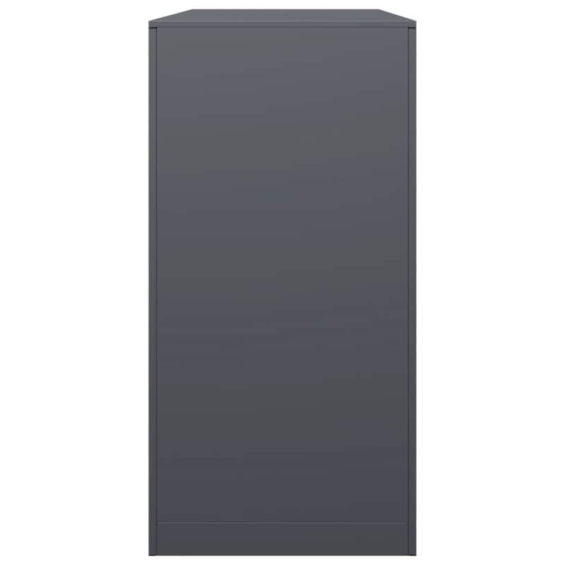 vidaXL Firewood Rack Steel