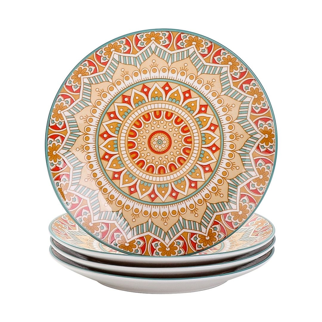 vancasso, Series Mandala, 48-Piece Porcelain Dinnerware Set