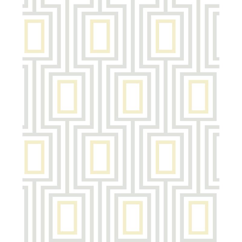 A-Street Prints Citrine Metro Mod Wallpaper