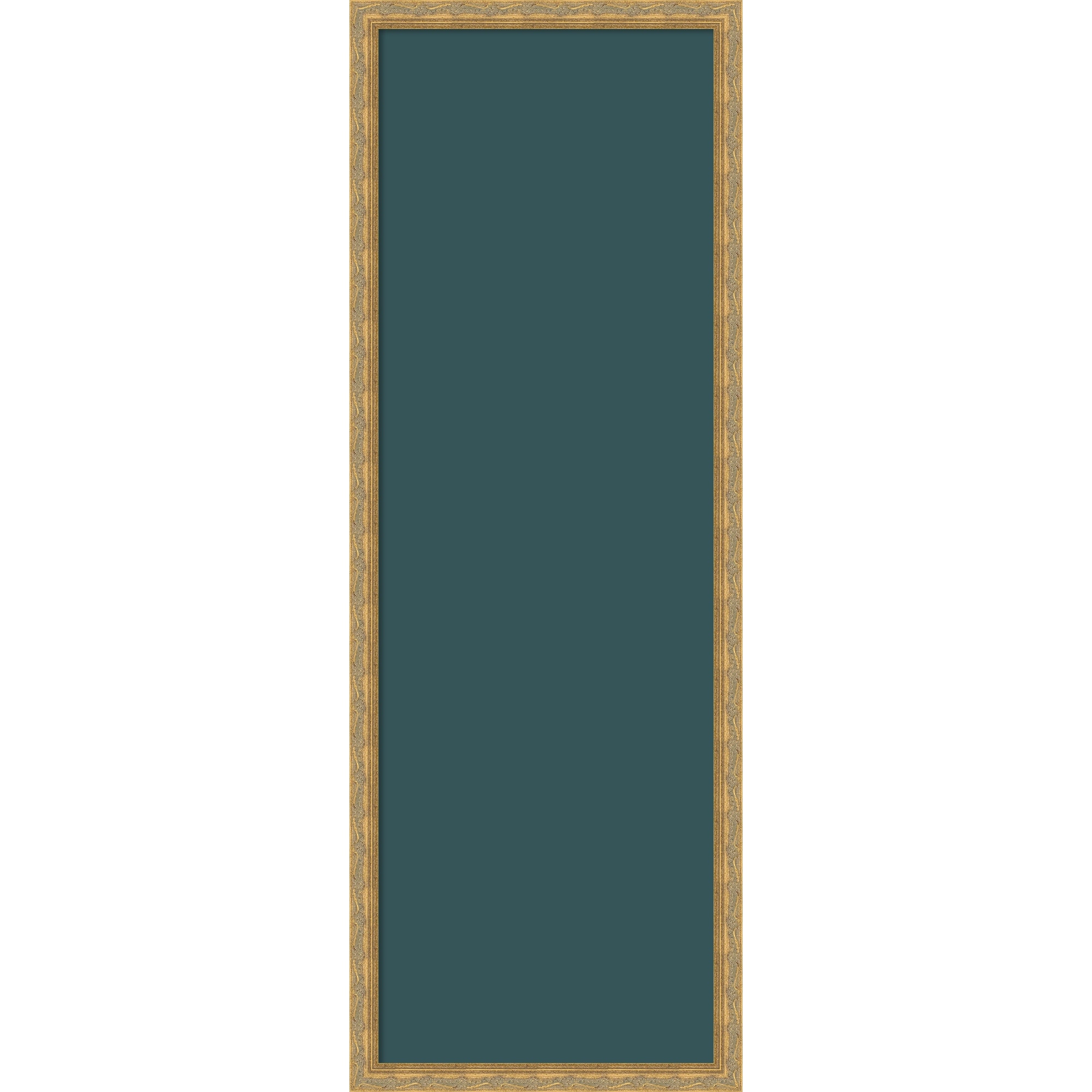 Amanti Art Deep Teal Canvas Magnetic Board, Mila Framed Memo Board ...
