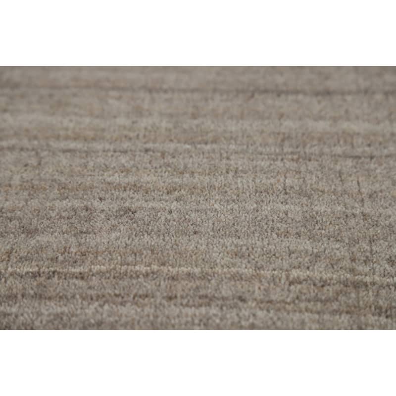 Gabbeh Indian Area Rug Hand-Knotted Oriental Wool Carpet - 5'1" x 7'9"