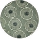 preview thumbnail 41 of 41, SAFAVIEH Handmade Soho Sagita Dandelion Pattern New Zealand Wool Rug 6' Round - Grey/Ivory - Round
