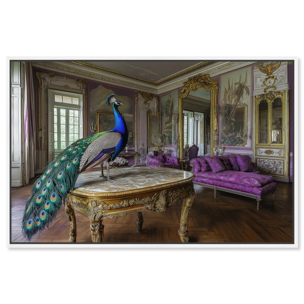 Royal Plumage Canvas by Art Remedy