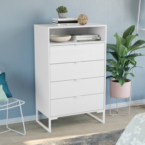 New Collins Tall Chest - 4 Drawers / Niche