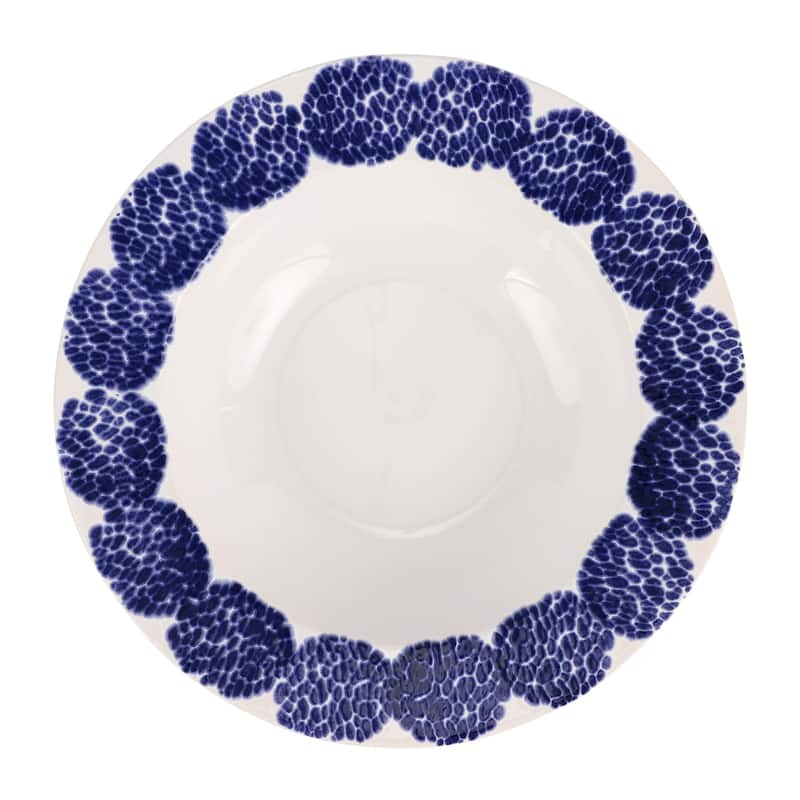 viva by VIETRI Santorini Rimmed Serving Bowl