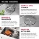 preview thumbnail 5 of 9, Delta Lorelai 32� Workstation Kitchen Sink Undermount 16 Gauge