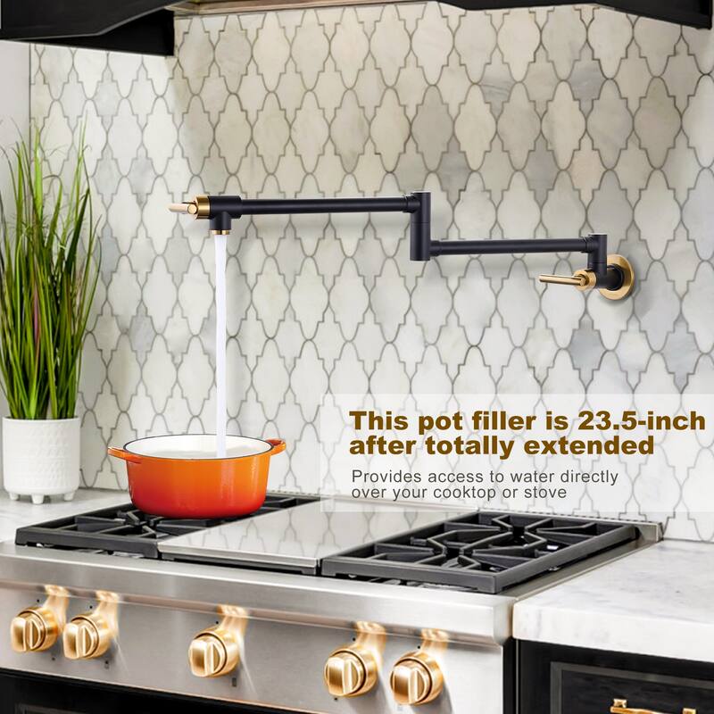 WOWOW Folding Wall Mount Faucets Stretchable