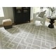 preview thumbnail 1 of 6, Signature Design by Ashley Unawick Gray/Beige Rug 94" W x 120" D x 0.4" H
