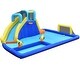 preview thumbnail 11 of 17, 6-in-1 Inflatable Water Slide Jumping House without Blower - Multi - 207" x 147" x 80" (L x W x H)