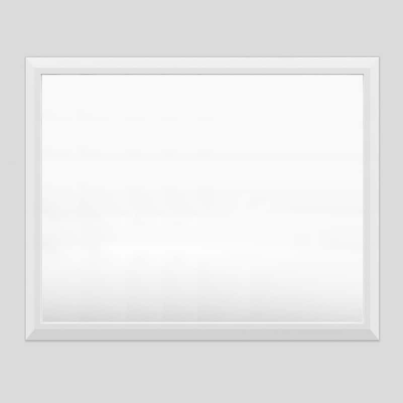 KIOTEE Full size Metal Bathroom Mirror with 5-Year Warranty