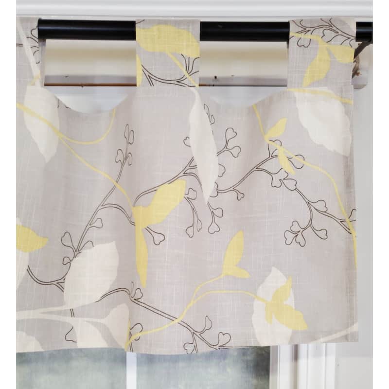 RLF Home Fall Vine Tab Valance