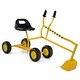 preview thumbnail 12 of 18, Gymax Sand Digger for Kids w/2-Handed Controls Flexible Shovel 360°