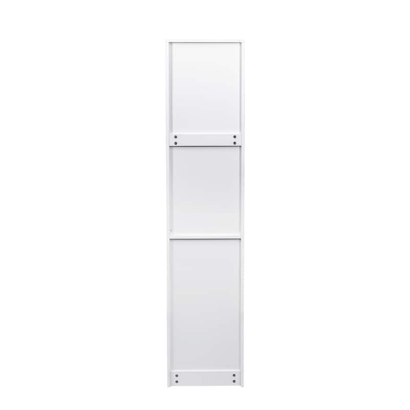 GDFStudio - Harry 70.87" Freestanding Multi-Function Pantry Cabinet with Pull-Out Shelves, Drawers & Microwave Stand