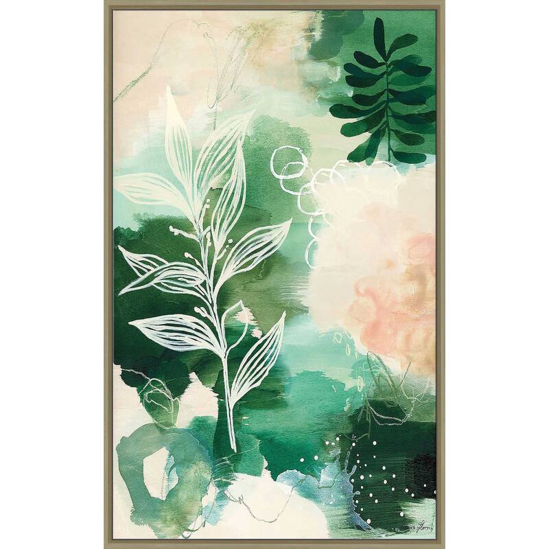 "Nature Story I" Print on Floating Canvas