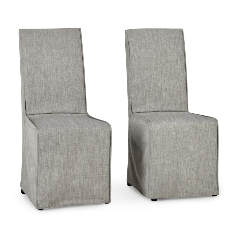 Classic Home Jordan Upholstered Fabric Dining Chair (Set of 2)
