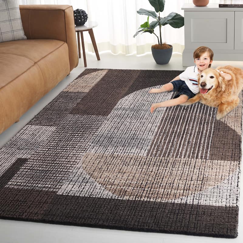 SAFAVIEH Handmade Fifth Avenue Mitko Mid-Century Modern New Zealand
