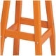 preview thumbnail 71 of 97, Laguna Hdpe All Weather Outdoor Patio 29" Round Bar Stool