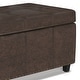 preview thumbnail 40 of 136, WYNDENHALL Stanford Upholstered Storage Ottoman