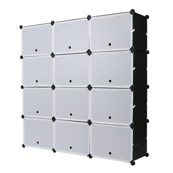 Portable Shoe Rack Organizer 48 Pair Tower Shelf Storage Cabinet Stand ...